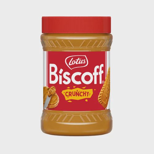BISCOFF Crema para untar de galleta caramelizada crujiente 380 g.