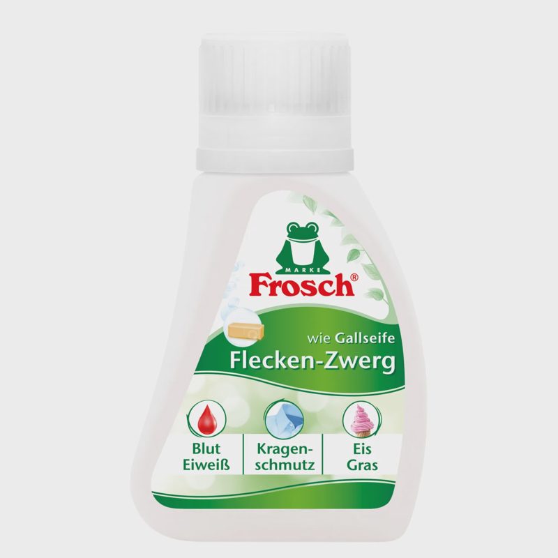 Dėmių valiklis su tulžies muilu FROSCH, 75 ml