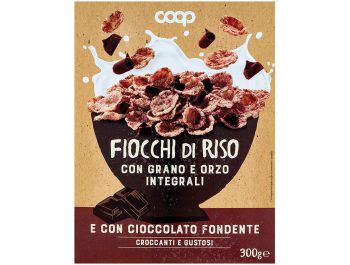 Coop rižine pahuljice s čokoladom 300 g