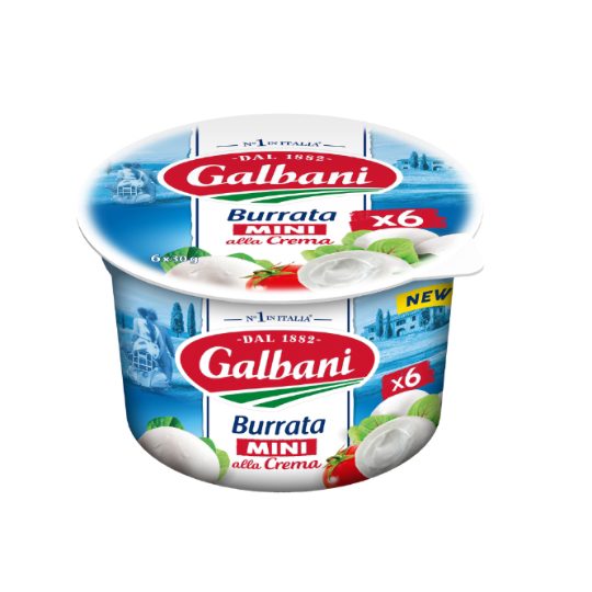 Mini Burrata Mini Alla Crema GALBANI