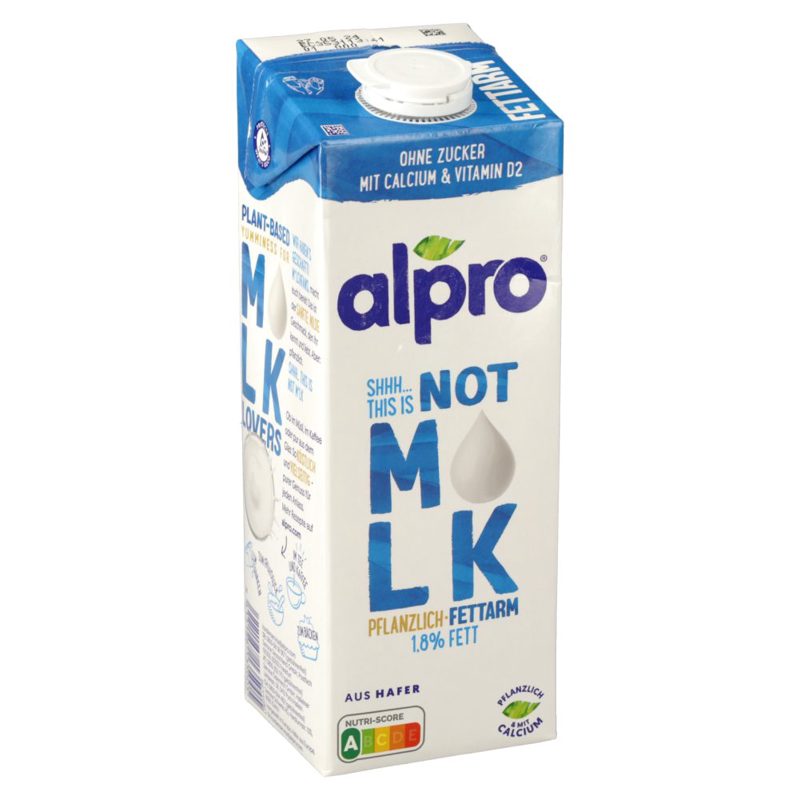 Alpro Not Milk napitak od zobi 1,8% masti bez šećera 1 L
