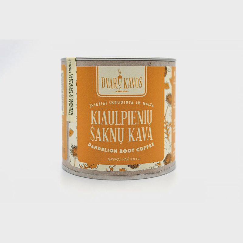 Skrud.kiaulpienių šaknų kava DVARO KAVOS,100g