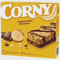 Corny Μπάρα Με Σοκολάτα & Μπανάνα 6x25gr
