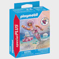 Playmobil Special Plus Γοργόνα Με Χταπόδι Μπουγελόφατσα