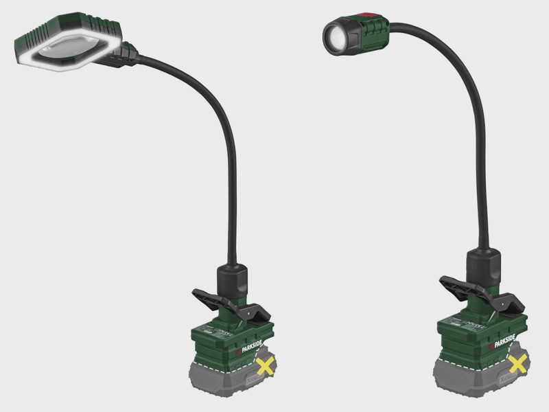 Aku LED lupa PLSLA 20-Li A1 / Aku bodové LED světlo PLSSA 20-Li A1 – bez akumulátoru a nabíječky