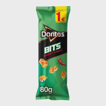 DORITOS Aperitivo de maíz bits chili 80g