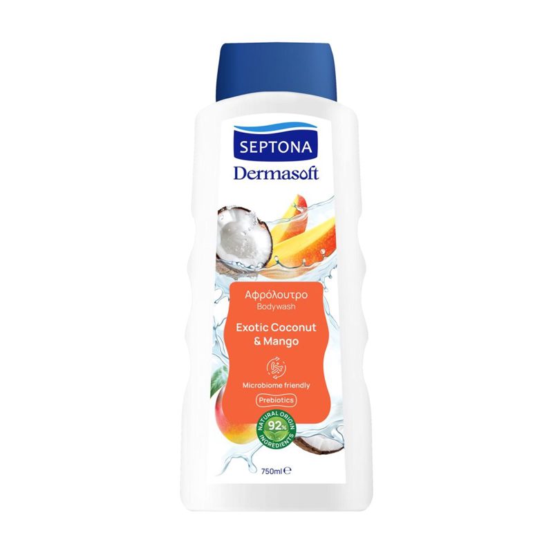 Septona Dermasoft Showergel Coconut & Mango 750ml