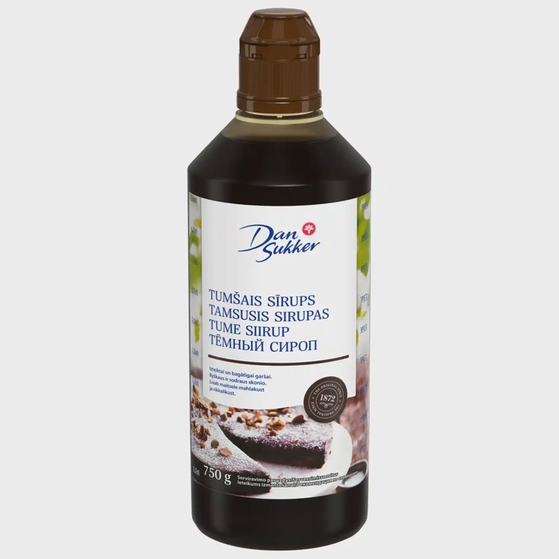 Tamsusis sirupas DANSUKKER, 750 g