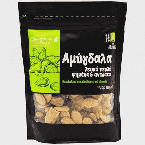 Αμύγδαλα Premium Λευκά Περλέ Ψημένα Ανάλατα ΕΕ 200gr