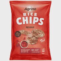 Agrino Rice Chips Ketchup 60gr