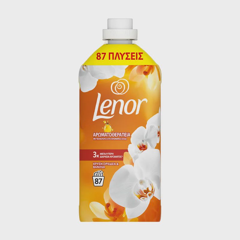 Lenor Fabric Concentrated Conditioner with Gold Orchid & Vanilla Fragrance 87 Washes 1827 ml