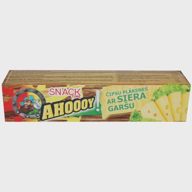 Bulvių traškučiai su sūrio sk. AHOOOY!, 75 g