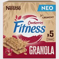 Fitness Granola Bar Cranberry 5x38gr