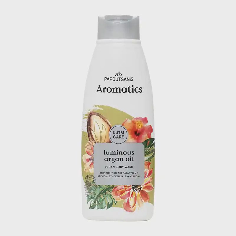 Papoutsanis Aromatics Αφρόλουτρο Luminous Argan Oil 600ml