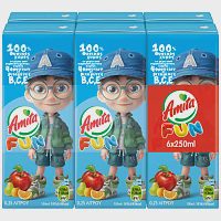 Amita Fun Μπλε Χυμός 250gr (6τεμ)