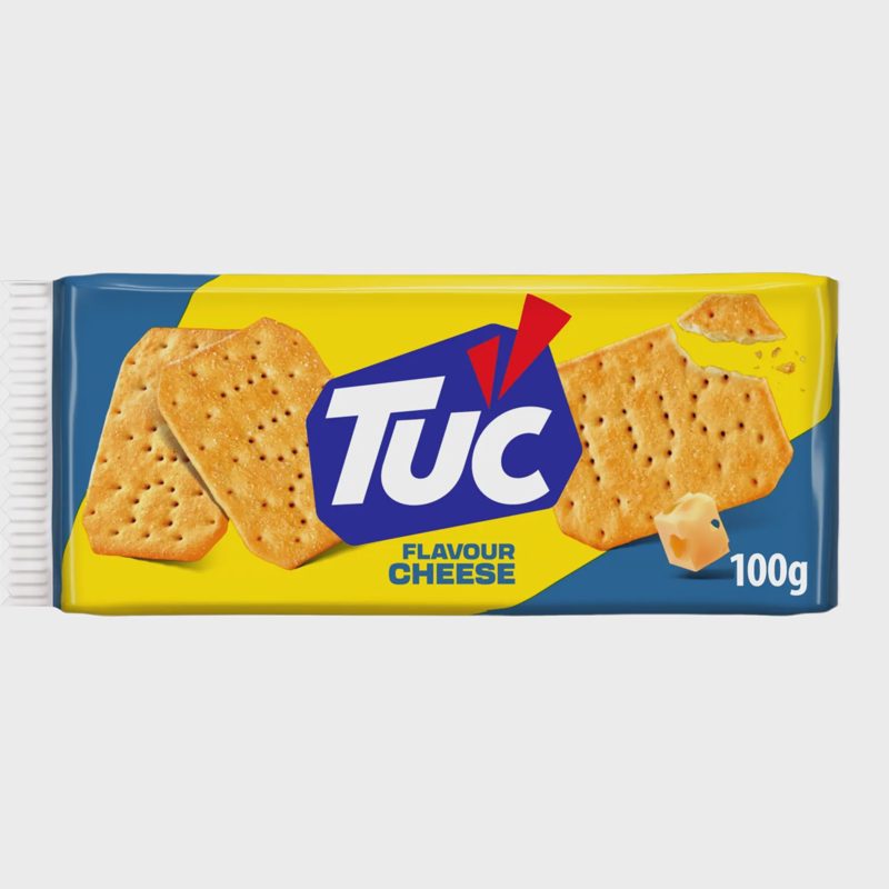Krekeriai sūrio skonio TUC CHEESE, 100 g
