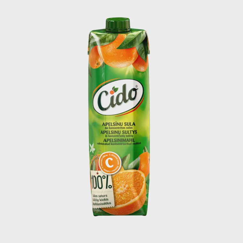 Apelsinų sultys CIDO, 1 l