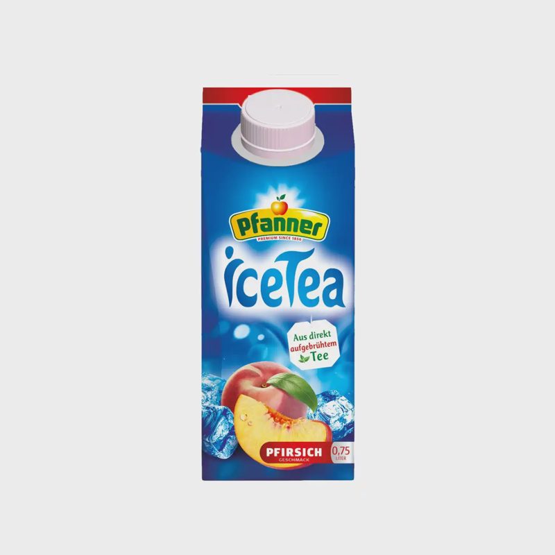 Persikų skon.juod.arbat.gėrim. PFANNER, 0,75l