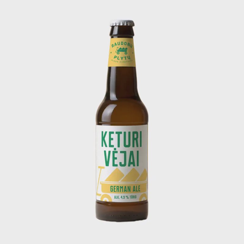 Alus KETURI VĖJAI, 4,9 %, 0,33 l