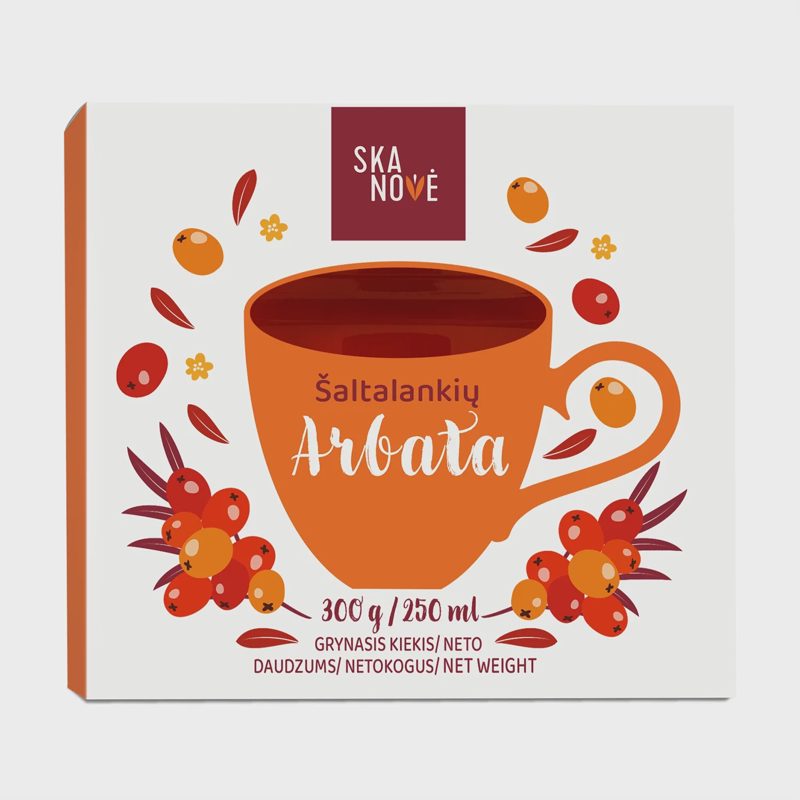 Šaltalankių arbata SKANOVĖ, 300 g