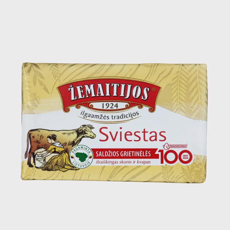 ŽEMAITIJOS sviestas, 82 % rieb., 200 g