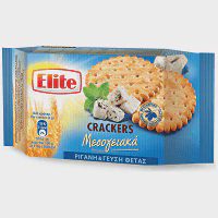 Elite Crackers Mεσογειακά Ρίγανη & Φέτα 105gr