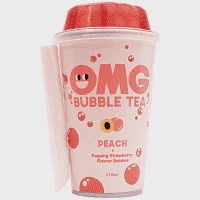 Omg Bubble Tea Peach 270ml