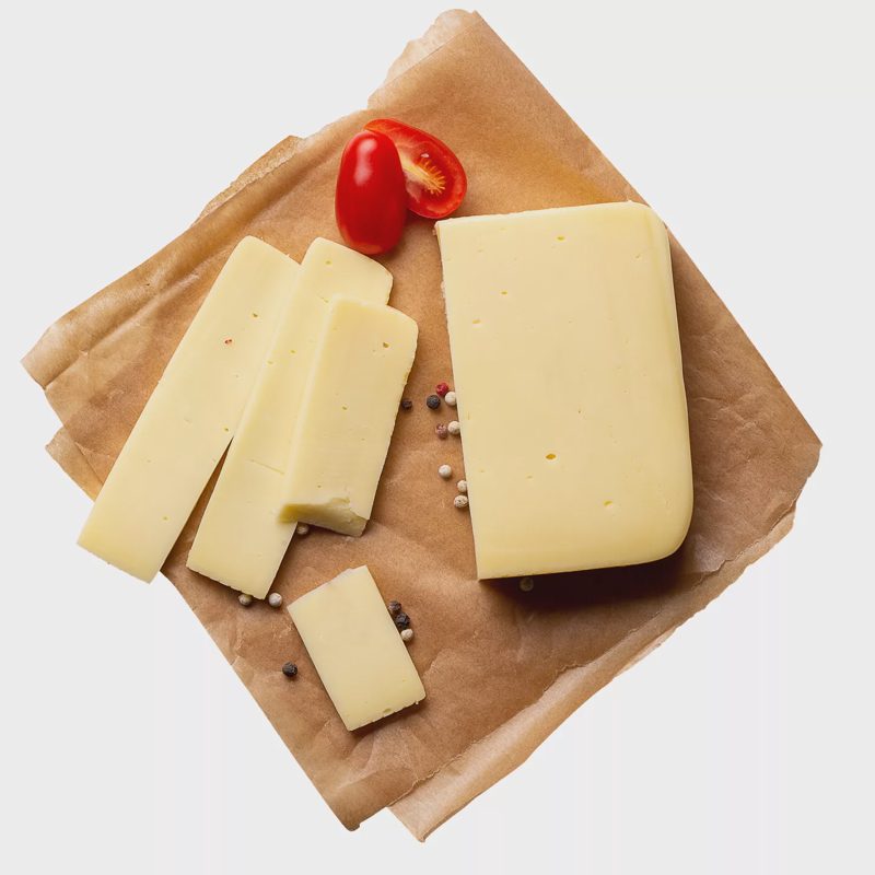 Кашкавал от краве мляко от свежата витрина