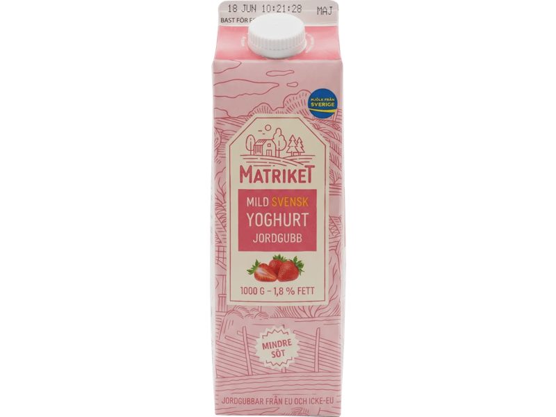 Fruktyoghurt jordgubb