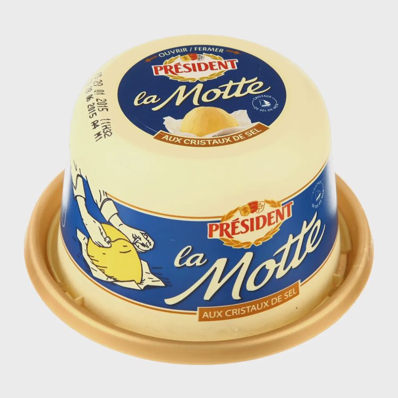 Sviestas su jūros druska PRESIDENT, 80%, 250g