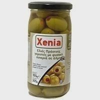 Xenia Ελιές Πράσινες Πιπεριά Βάζο 355gr