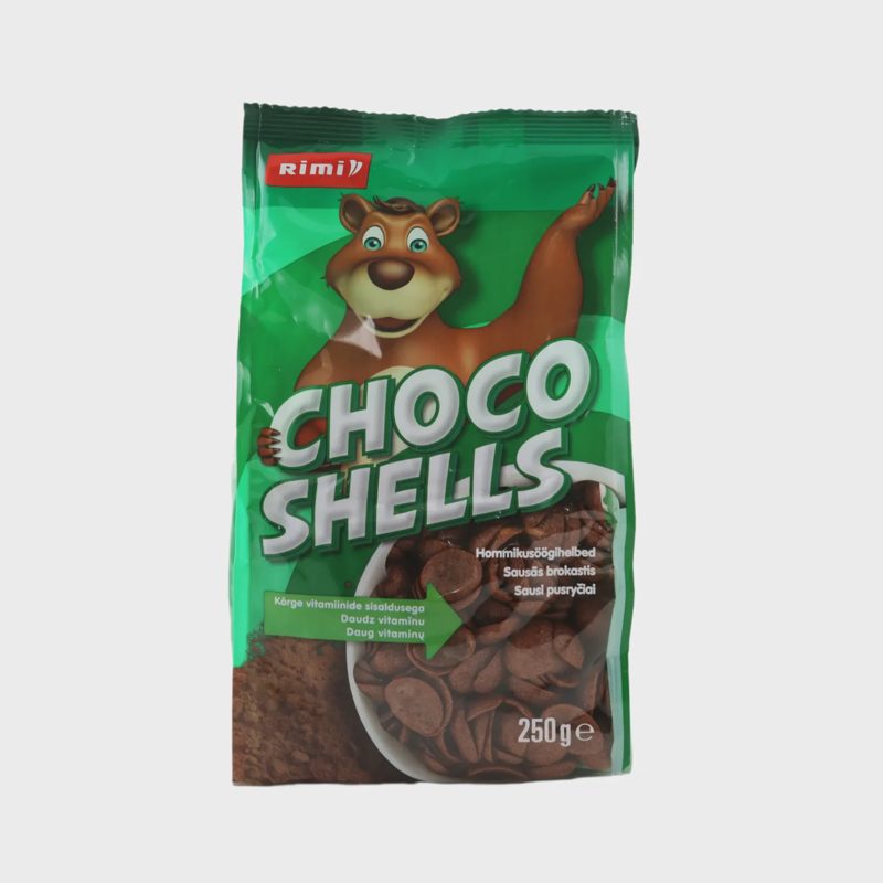 Sausi pusryčiai RIMI CHOCO SHELLS, 250 g