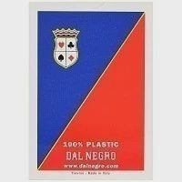 Dal Negro Τράπουλα Πλαστική Μπλε Ruote