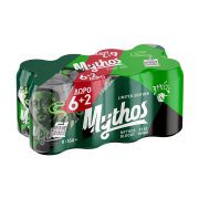 Mythos Μπίρα Κουτί 330ml 5+1Δώρο