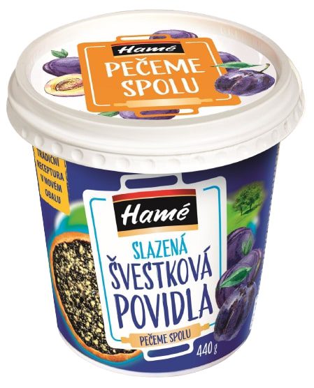 Slazená švestková povidla
