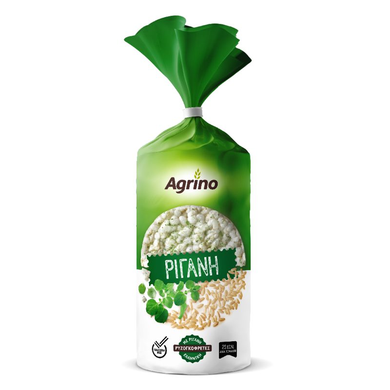 Agrino Ρυζογκοφρέτες Με Ρίγανη 110gr