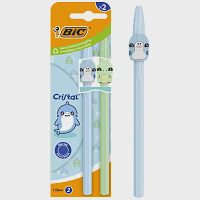 Bic Cristal Στυλό Pack Blue Green Ast 6 Eu