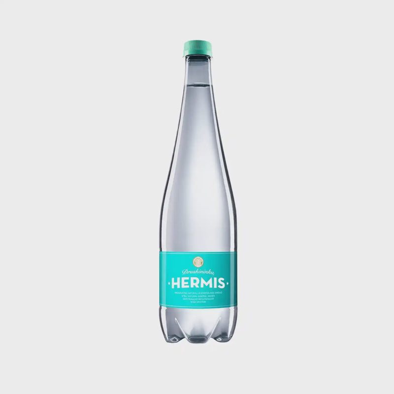 Negazuot. nat. mineralinis vanduo HERMIS, 1 l