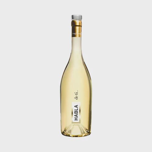 HABLA DE TI Vino blanco con D.O. Vino de la Tierra de Extremadura botella 75 cl.