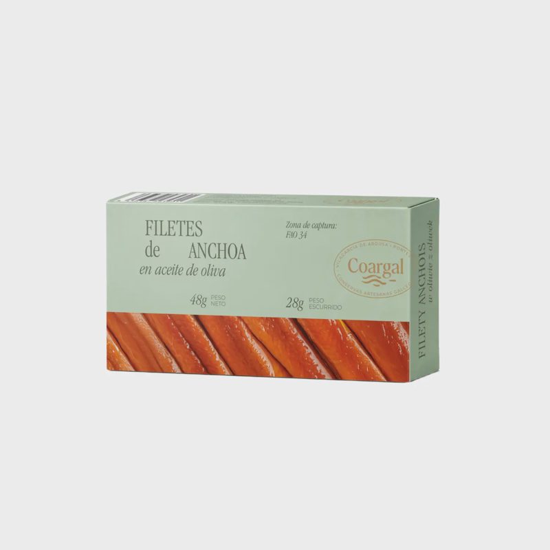 Ančiuvių filė COARGAL, alyv. aliejuje, 75 g