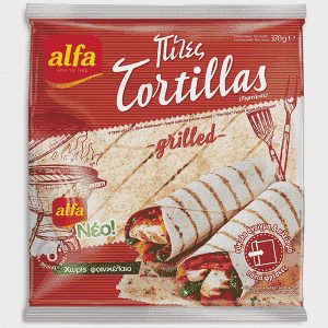 Alfa Τορτίγια Grilled 6τεμ 370gr