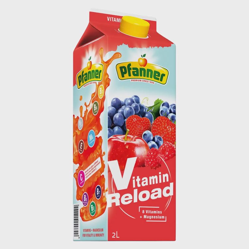Įv. vais. gėr. PFANNER VITAMIN REALOAD, 2 l