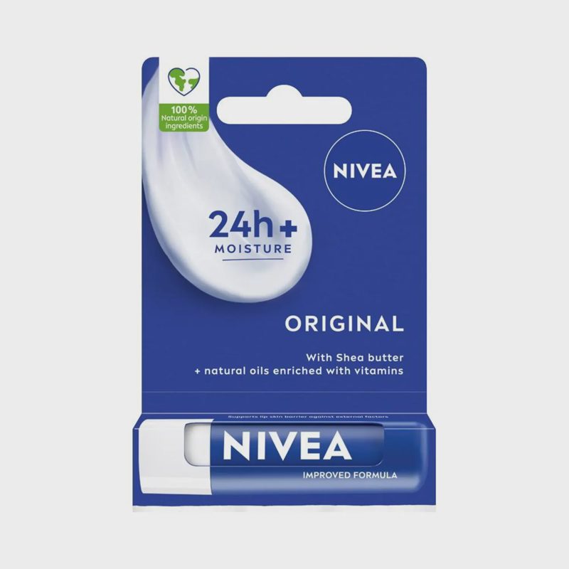 Lūpų balzamas NIVEA ESSENTIAL CARE, 4,8 g