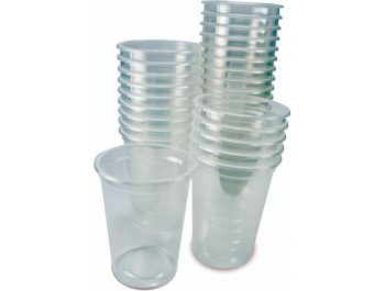 Plastične čaše 25/1 0,5 L