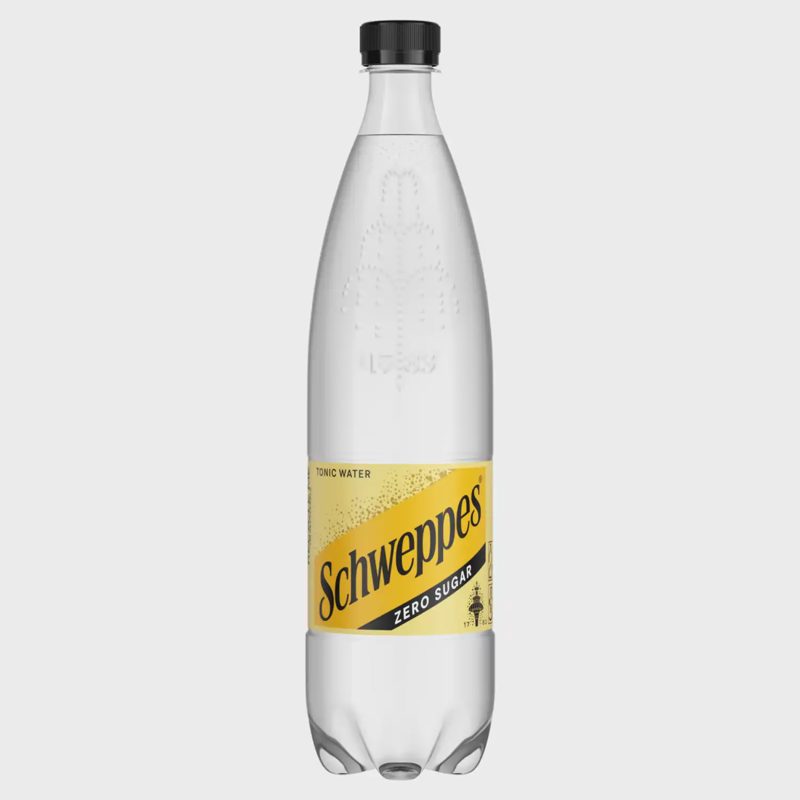 Gaz. gaiv. gėrimas SCHWEPPES TONIC ZERO, 1 l