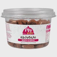 My Gusto Αμύγδαλο Ψημένο Ανάλατο Δοχείο 200gr