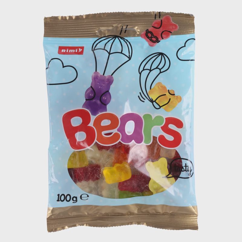 Želė saldainiai Meškiukai RIMI, 100 g