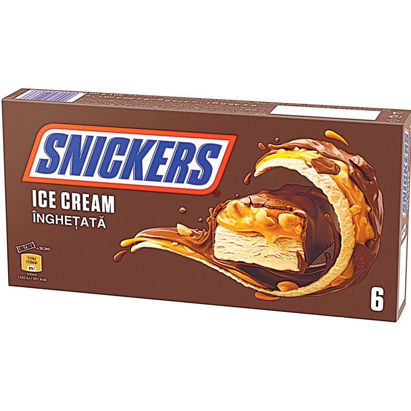 SNICKERS JÉGKRÉM MULTIPACK