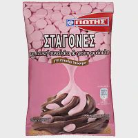 Γιώτης Σοκολάτα Φράουλα Σε Σταγόνες 100gr