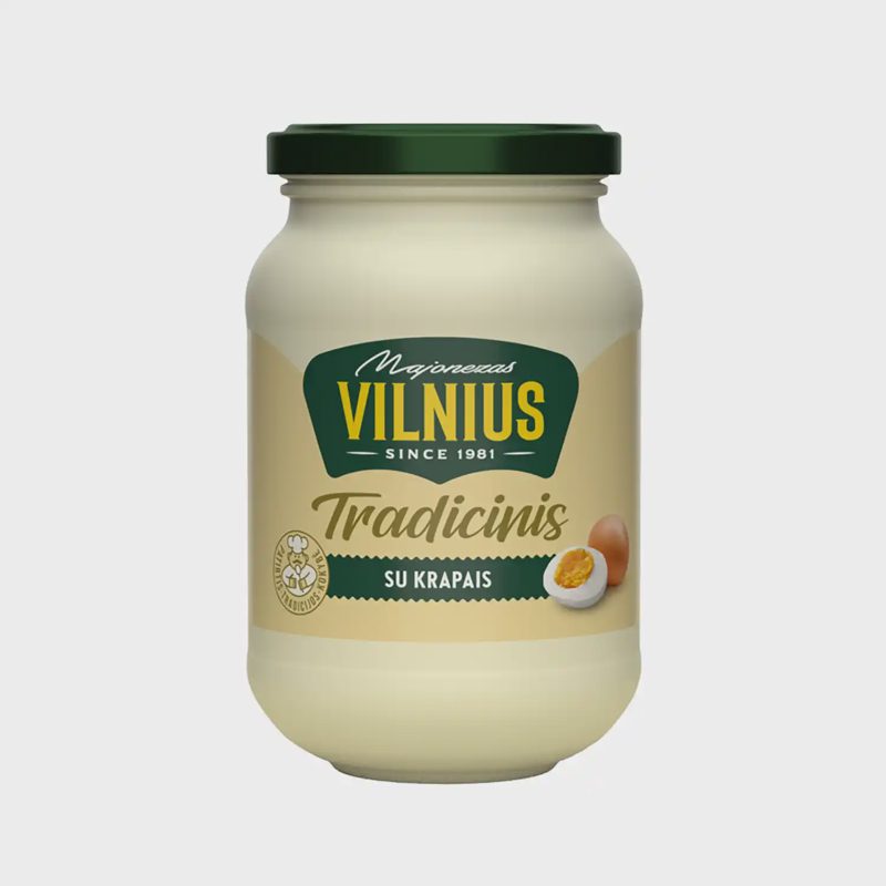 Majonezas VILNIUS su krapais, 475 ml